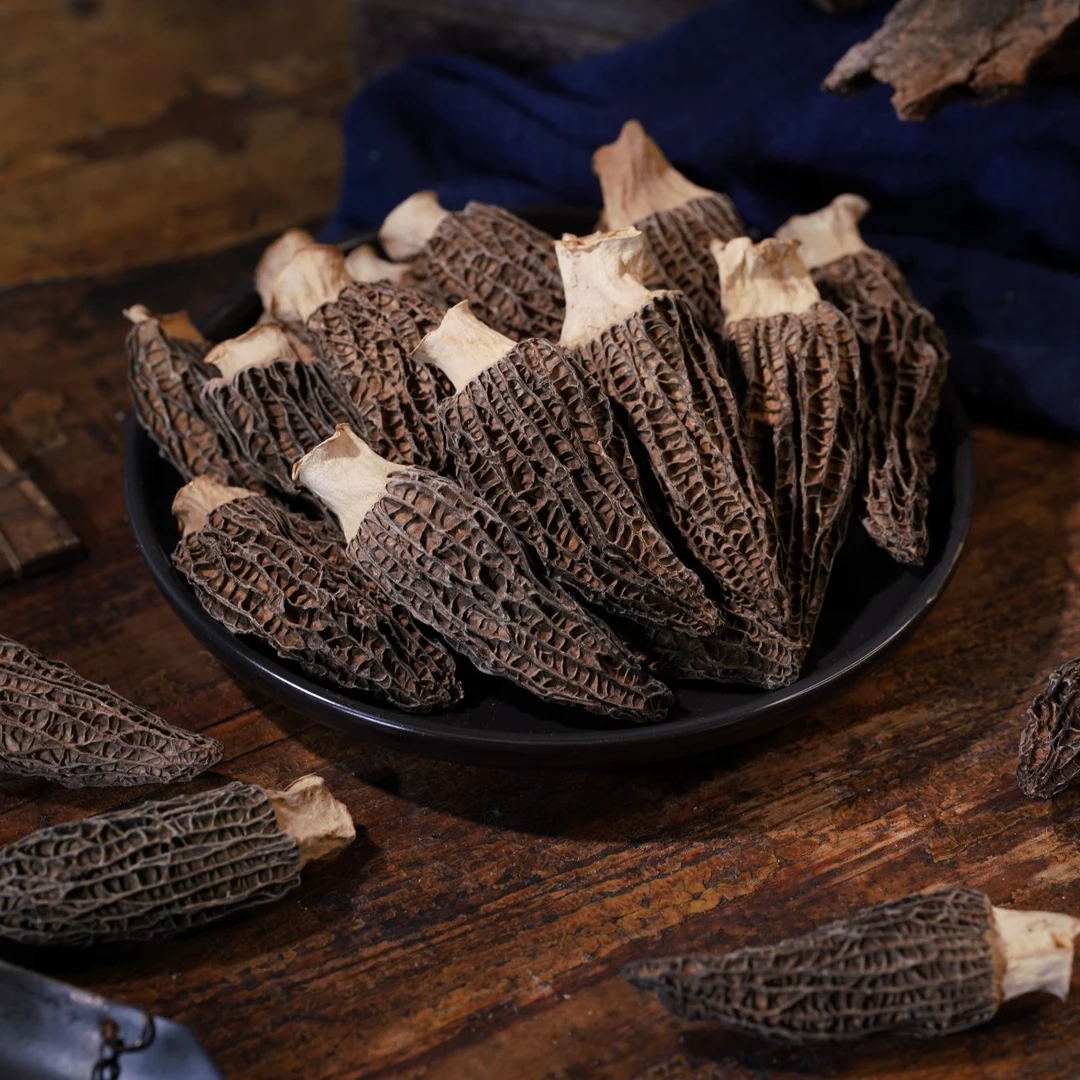 精选羊肚菌4到6公分干货山货羊肚菌干货