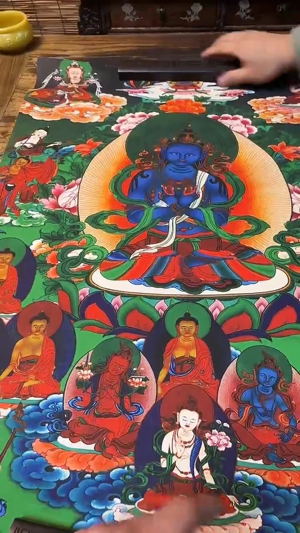 卷轴画梵古文创臻选唐卡017