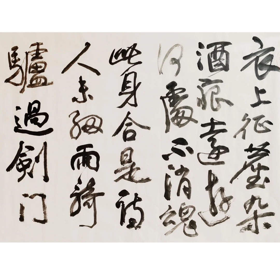 【辽拍】V250311-1-12《书法》（7.5平尺)  纸本镜心 yy13w