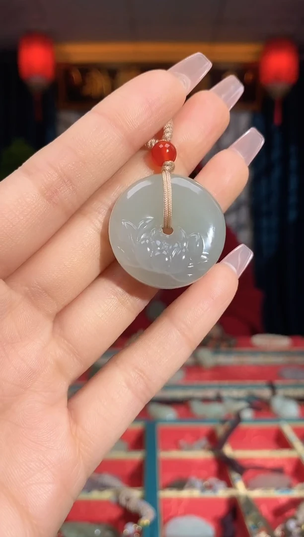 【闪购商品】和田玉颈饰未镶嵌扣