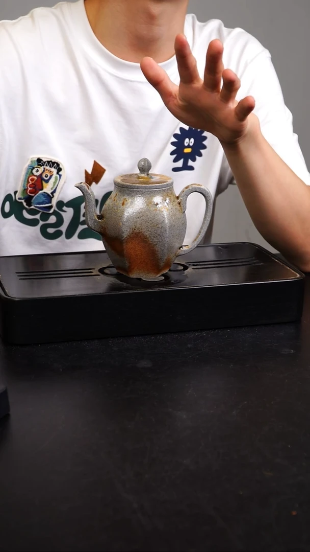 茶壶紫砂宜兴紫砂柴烧壶