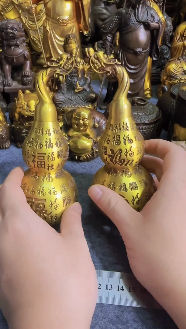 老黄黄铜摆件装饰品