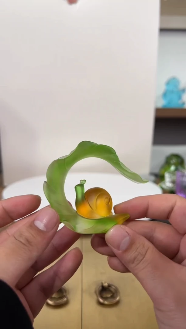 【闪购商品】摆件FML05安居乐业水晶琉璃摆件