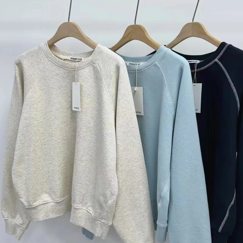 【婷婷家】不退换-东大门长袖卫衣时尚休闲百搭宽松