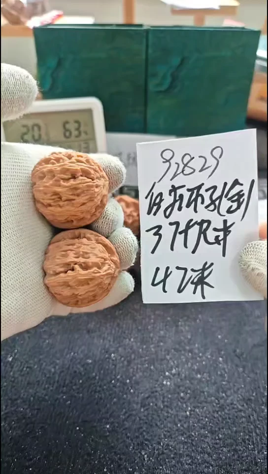 把件文玩核桃全品白狮子
