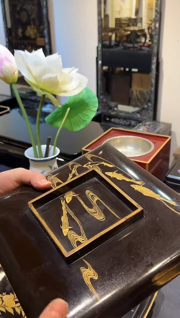 金莳绘 收纳大方钵