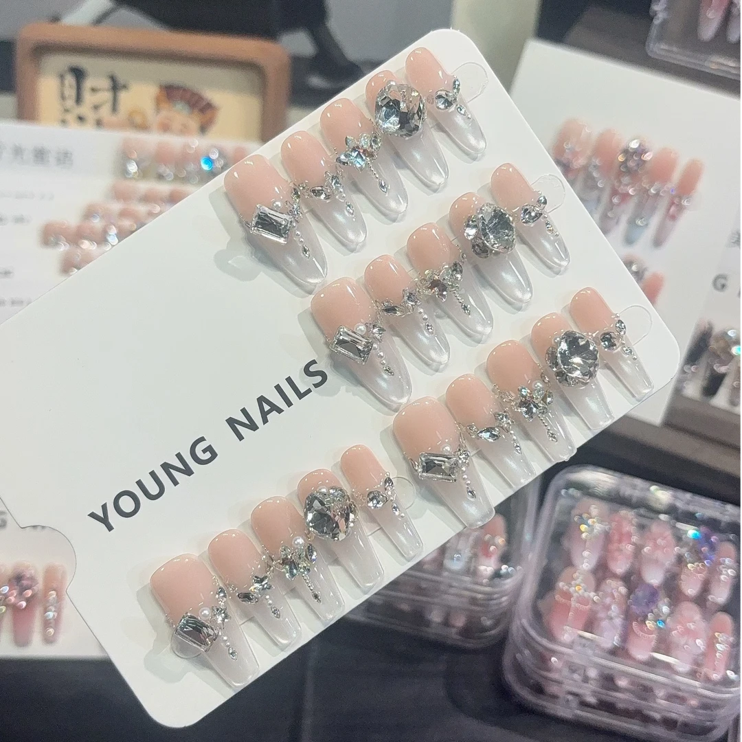 【小灯泡】手工穿戴甲 高定款