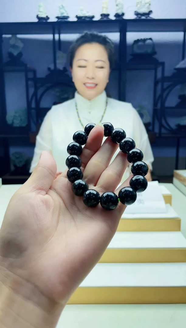 翡翠未镶嵌颈饰08030083多样性发其一