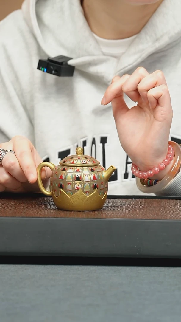 【闪购商品】紫砂茶壶五堂 无相莲花菩提