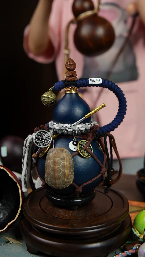 640号500ml左右非遗大漆酒葫芦