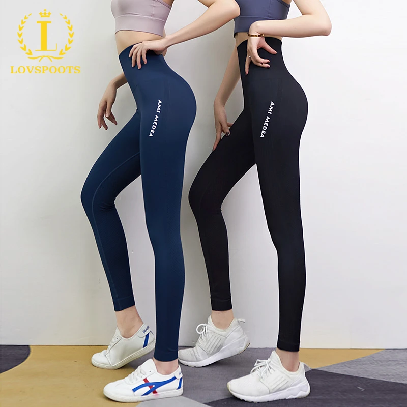 冬天跑步专业运动裤显瘦高腰提臀瑜伽健身裤子高弹力打底外穿5025