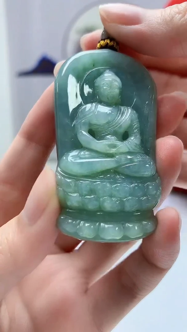 【闪购商品】定制翡翠未镶嵌4902zm-毛货挂件观音131