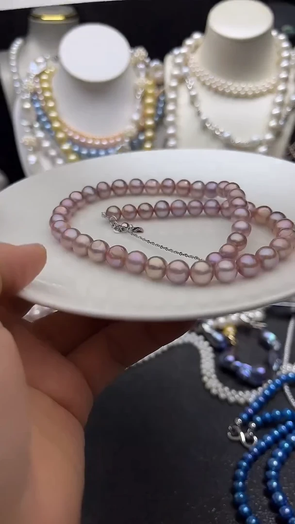 颈饰未镶嵌淡水珍珠多人