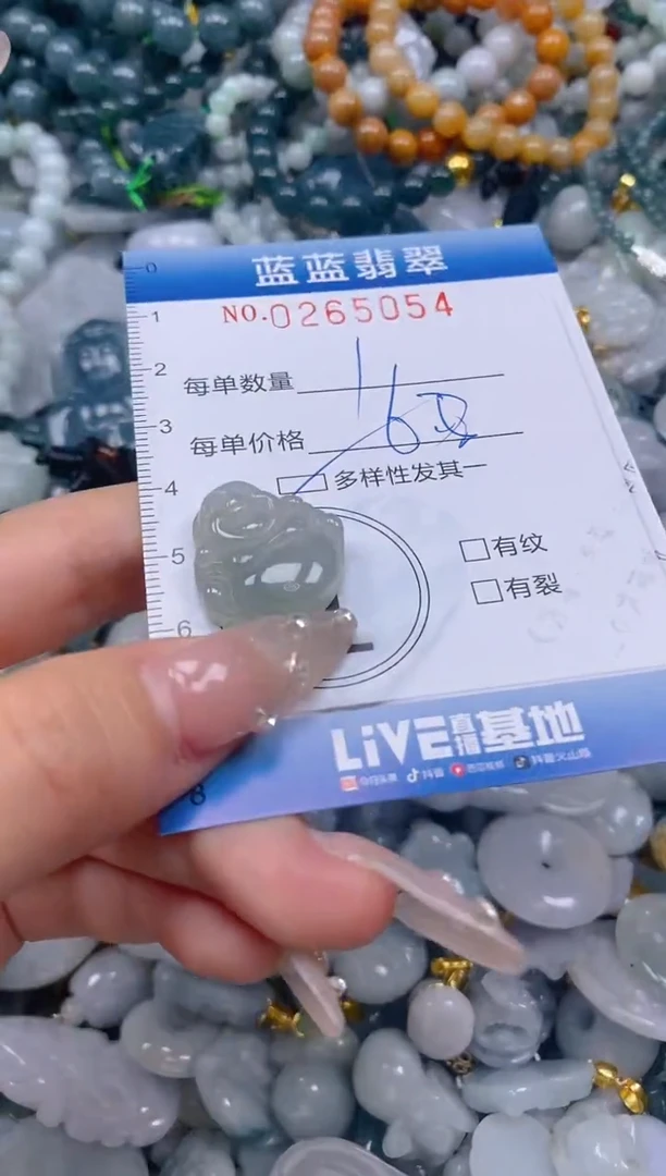 翡翠未镶嵌颈饰闪购0265054多样性发其一