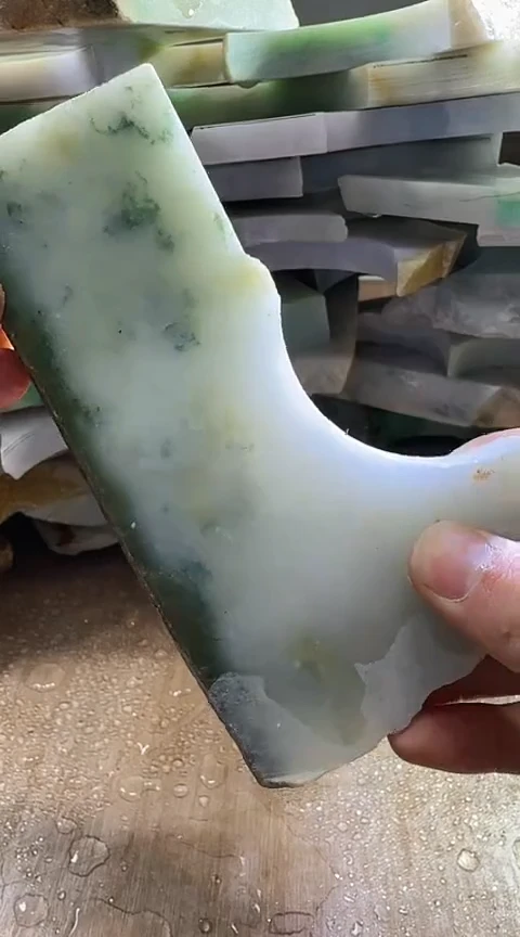 裸石翡翠缅甸翡翠A货花133