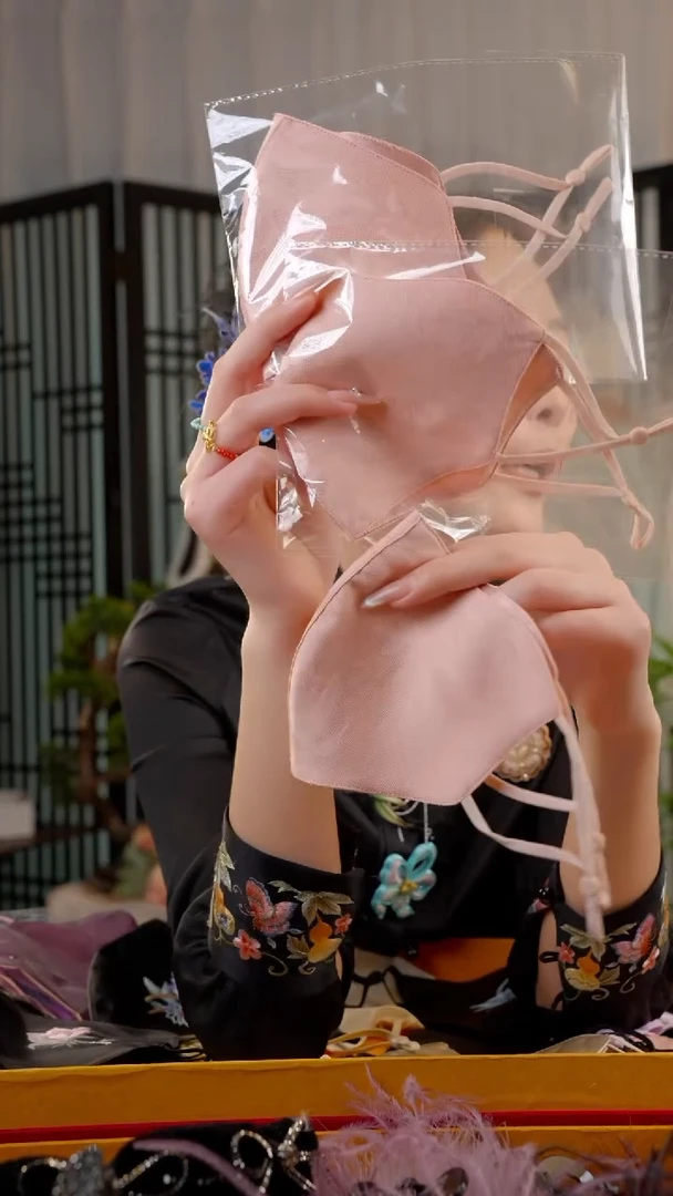 刺绣非遗苏绣绒花手工饰品