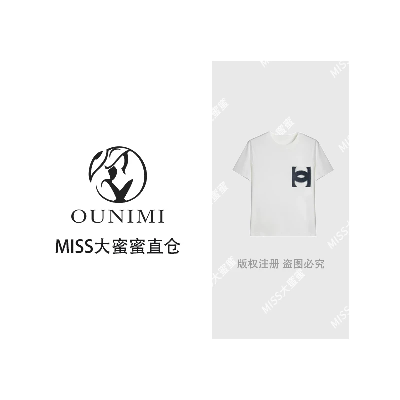 欧倪蜜 OUNIMI   欧式烫钻t恤衫  5136#
