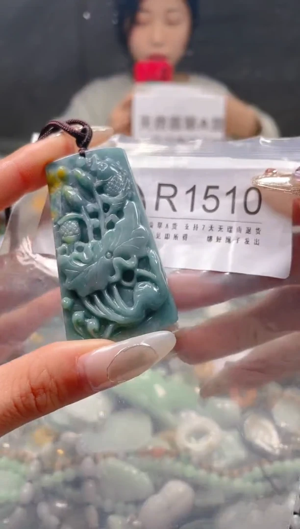 【闪购商品】翡翠颈饰未镶嵌/R/翡翠A货一图一物