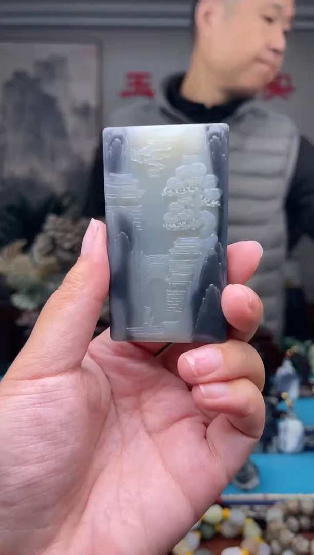 未镶嵌和田玉挂件1