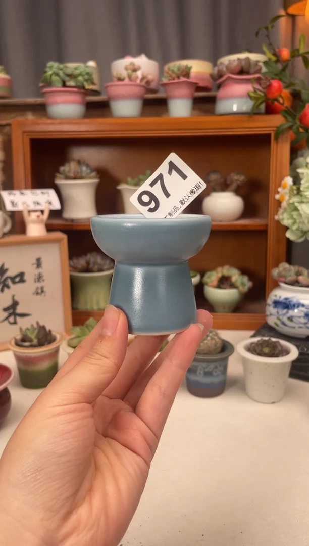 瓷片971知木小芳花盆