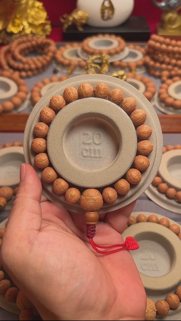 手串凤眼菩提11.5的矮桩飞碟尼泊尔同树单仓厚皮壳凤眼手串