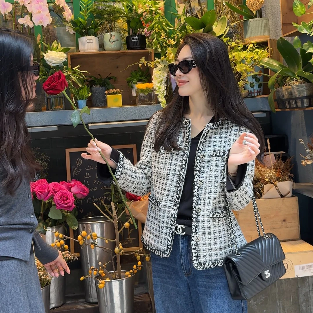 王嬛嬛MsLime24年新款时尚休闲气质优雅外套 HC2C1973