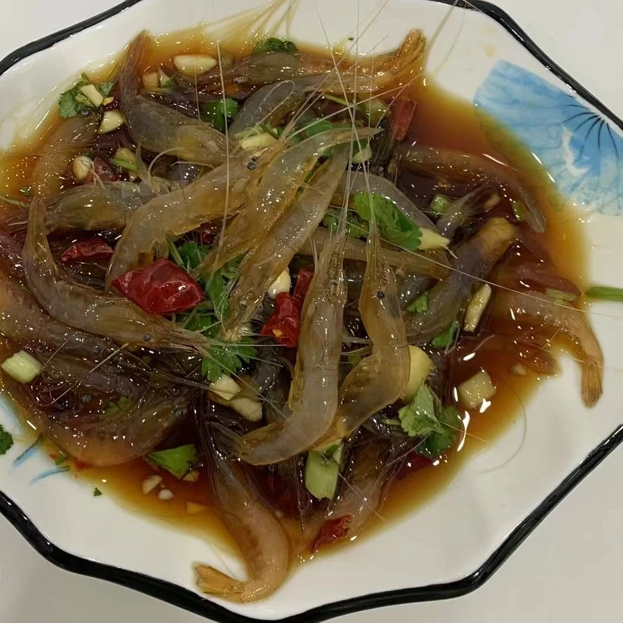 【顺丰包邮】生呛白米虾盐城三醉2025新鲜上市500克即食小海鲜