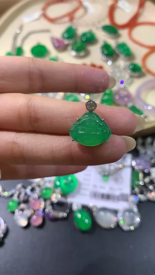 银S925镶嵌吊坠（不含链）玛瑙/玉髓W235|238