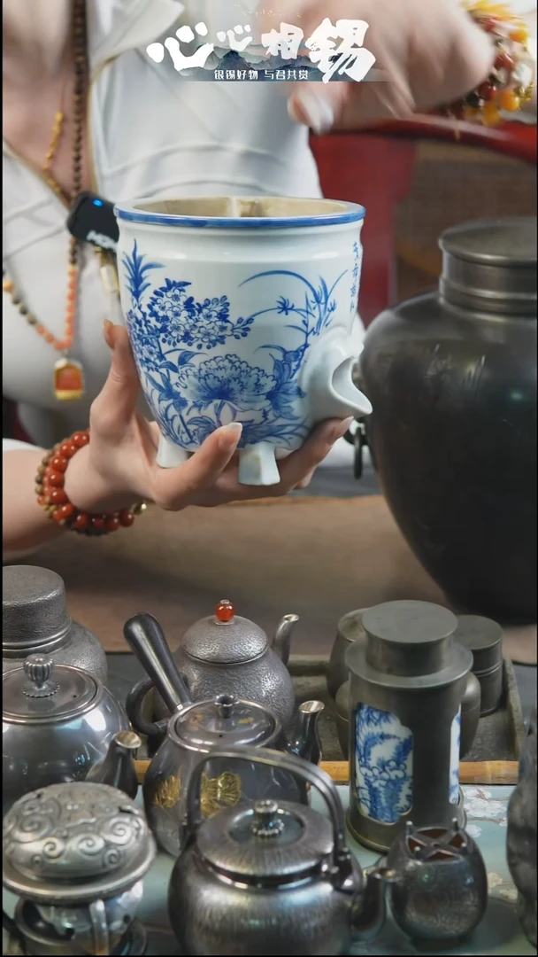 瓷片心心相锡心心相锡