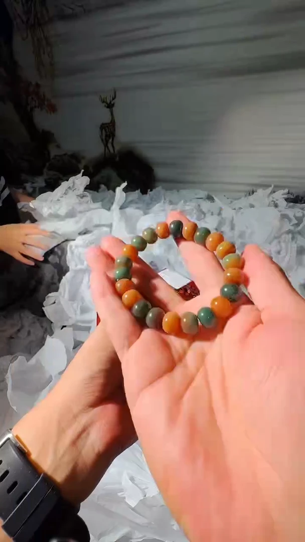 非洲檀香无事牌PT25手串