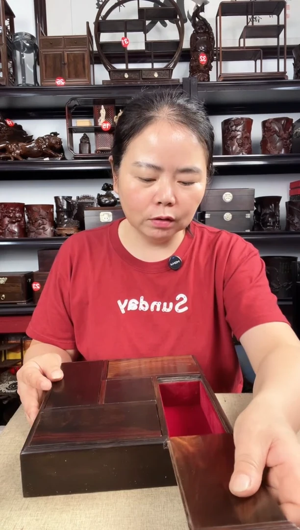 木瑕疵老李红木工艺品