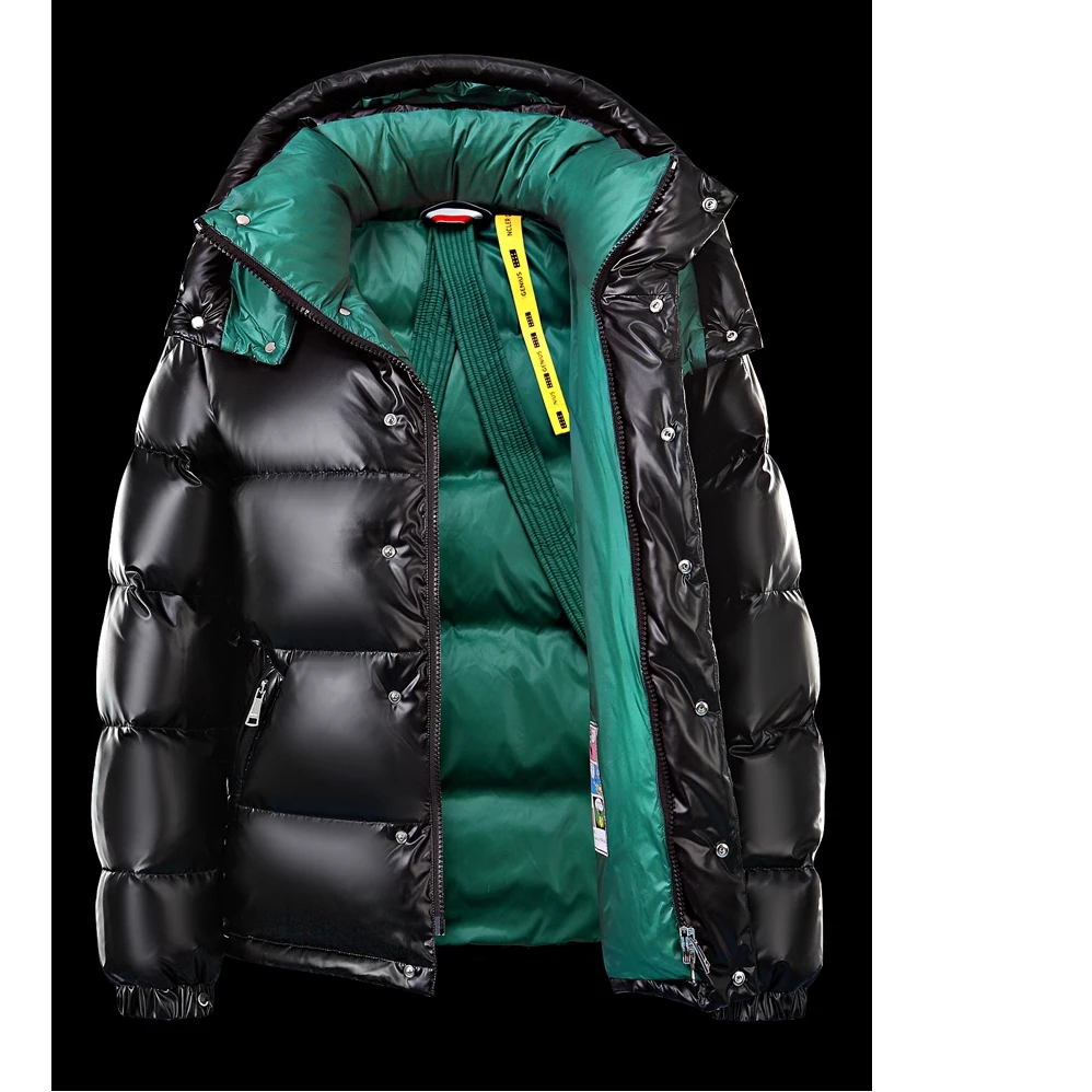 加厚羽绒服男士短款2026冬季新款超厚保暖立领连帽情侣面包服外套