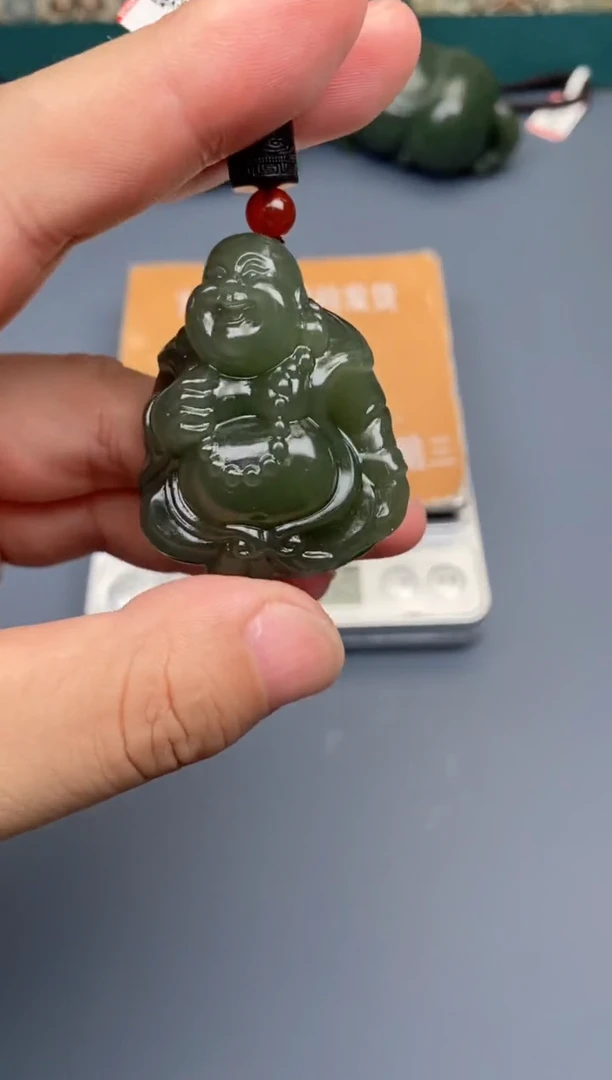 和田玉未镶嵌颈饰6