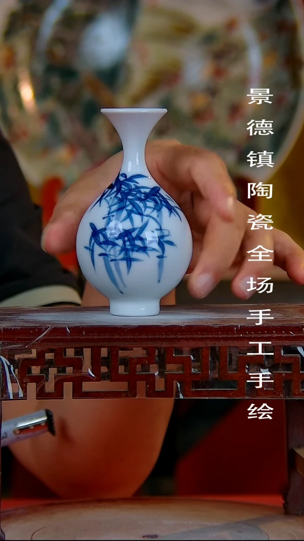 摆件景德镇陶瓷 全场手工手绘