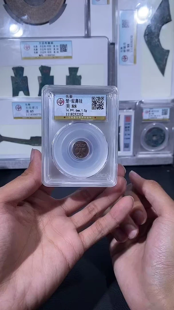 【闪购商品】铜琪珍蚁鼻钱一枚