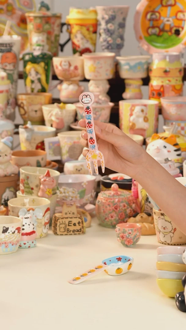 其他景德镇釉下彩手绘设计师款陶瓷