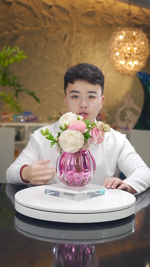 手工艺品琉璃金红色南瓜香薰瓶