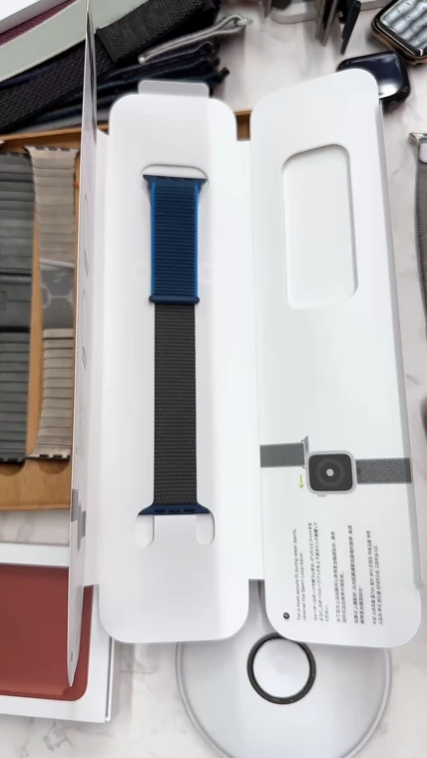 准新品大表盘 冰洋蓝尼龙回环 4075