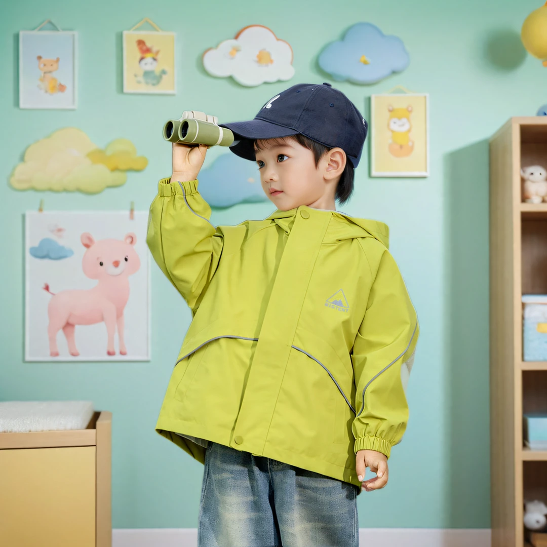 童装2025新款男童外套春秋款儿童宝宝秋装冲锋衣小男孩子秋季衣服