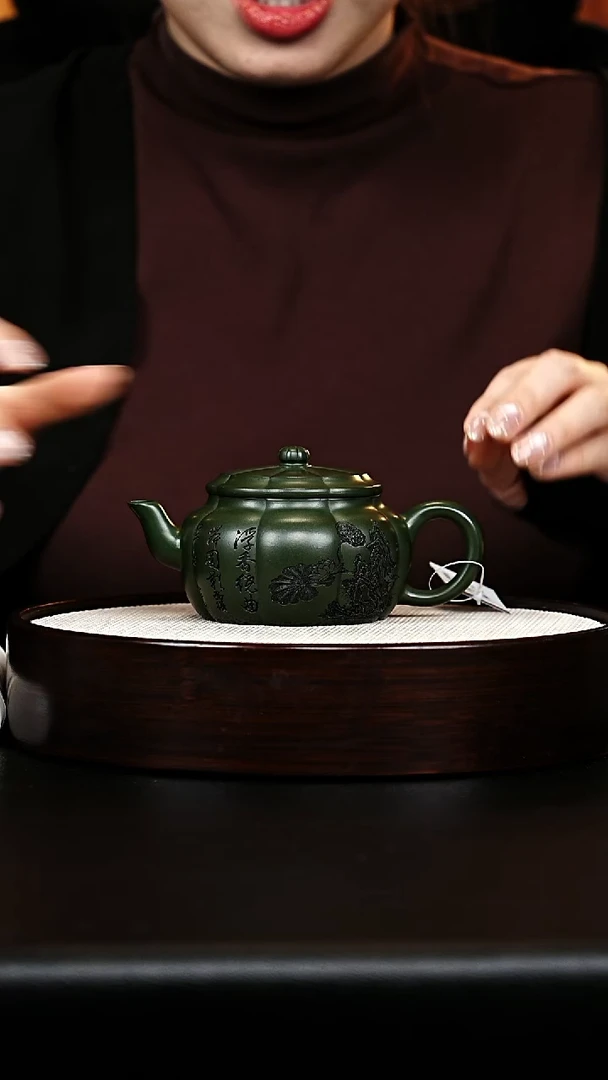 茶壶紫砂筋纹宫灯