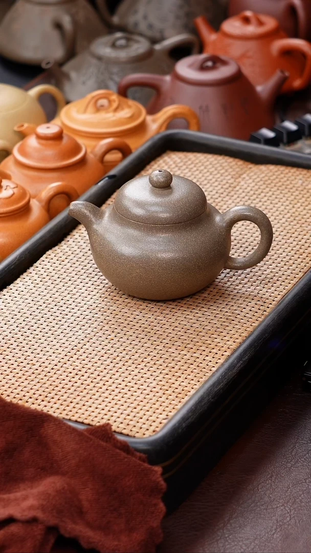 茶壶紫砂柿园210cc