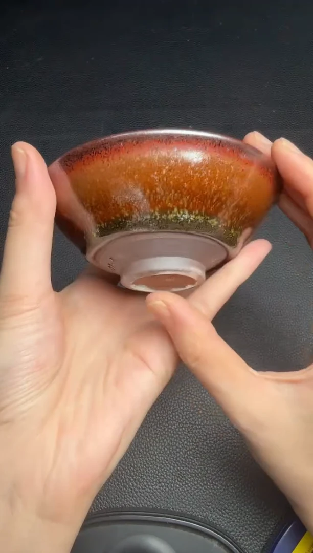 茶盏金长兴窑变帝王花53