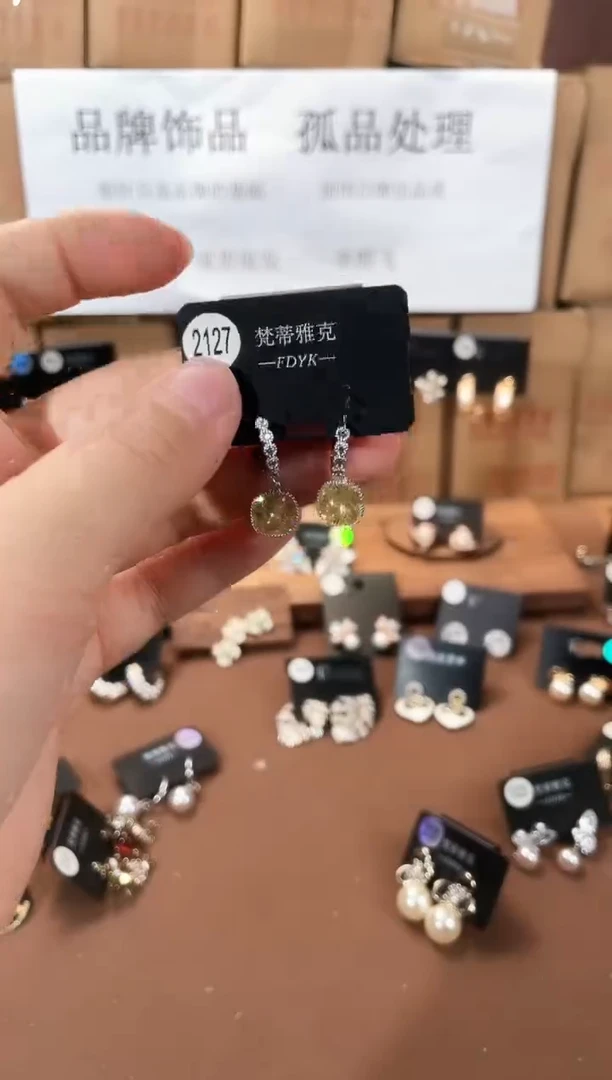 合金925银锆石梵2127