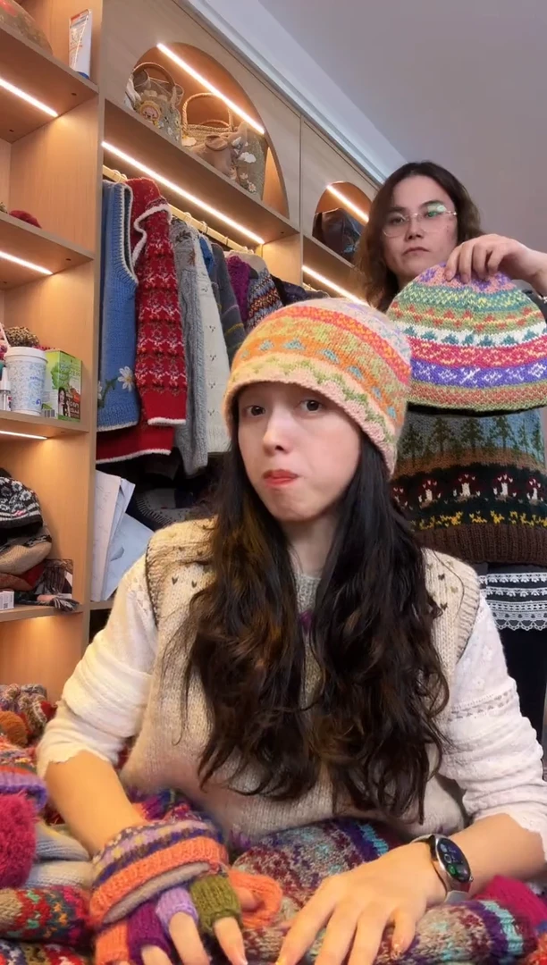 纯棉独*百羊毛冷帽A708