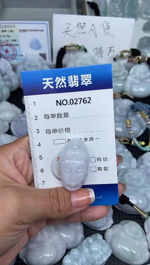 颈饰未镶嵌翡翠纯天然A货翡翠