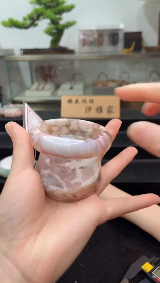 未镶嵌手镯石英质玉59圈口（赠品镯心）S9061