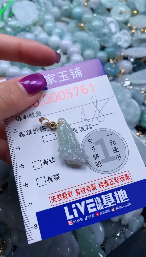 颈饰未镶嵌翡翠5761