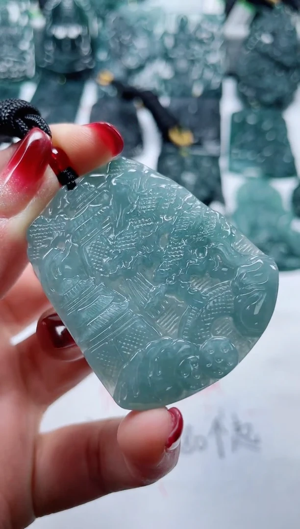 【闪购商品】翡翠颈饰未镶嵌多样性发货一件发货-大山水