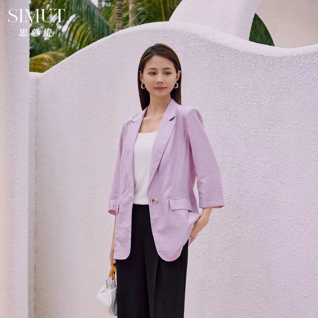 2025韩版女装西装小西装西服外套休闲外套百搭时尚夏季气质女士