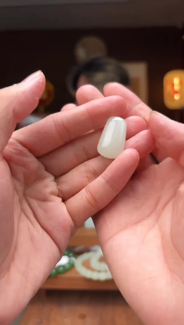 未镶嵌和田玉把件kk32-无事牌